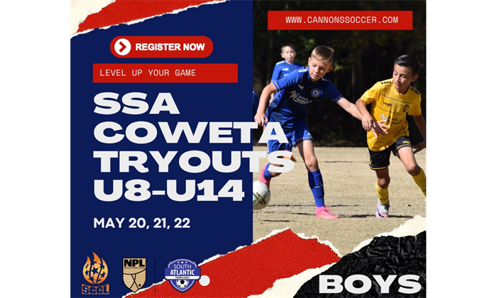 Boys & Girls Academy and SCCL/NPL Tryouts